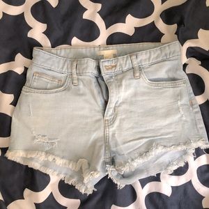 Denim shorts from H&M